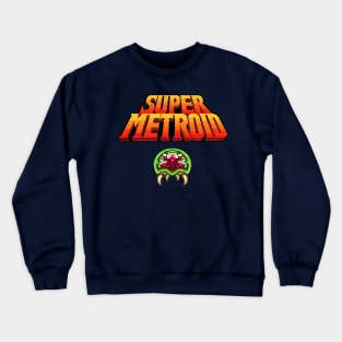 SuperMtroid Print on Front & Back Crewneck Sweatshirt
